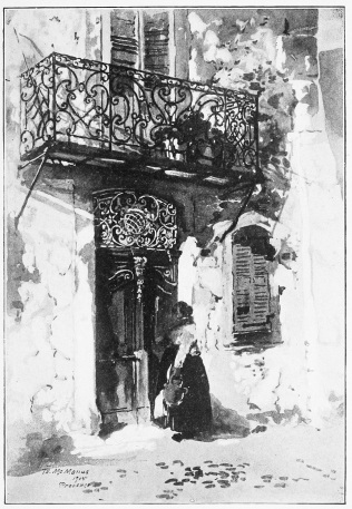 A Roquebrune Doorway