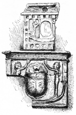 Fig. 40.—Egyptian Pectoral Tablets. (Way Coll., Boston Museum of Fine Arts.)