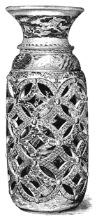 Fig. 125.—Karatsu Vase. Reticulated Buff Crackle. (J. F. Sutton Coll.)