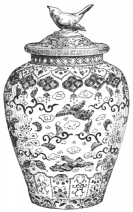 Fig. 137.—Owari Cloisonné Enamel. (Sutton Coll.)