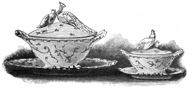 Fig. 277.—Dinner-set in Limoges Pate Tendre.