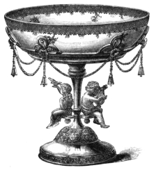 Fig. 462.—Limoges Porcelain and Silver. (Reed & Barton, N. Y.)