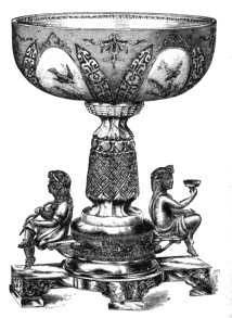 Fig. 463.—Copeland Porcelain and Silver. (Reed & Barton, N. Y.)