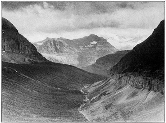 BARING CREEK, CITADEL MOUNTAIN, AND BLACKFEET GLACIER