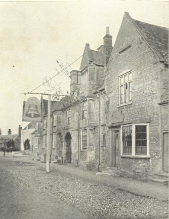 Plate XVIII.—The Bell Inn, Stilton.  From a photograph by Mr. A. C. Taylor