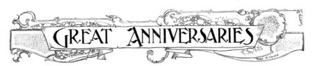 anniversaries