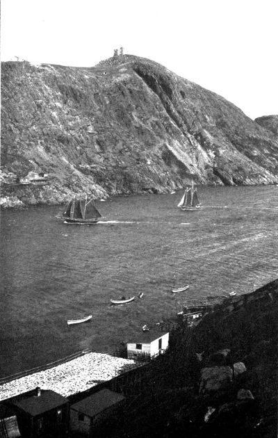 SIGNAL HILL, HARBOUR OF ST. JOHNS.