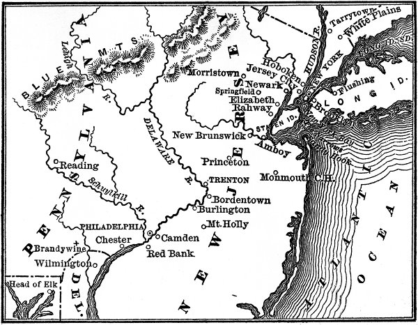 OPERATIONEN IN NEW JERSEY UND PENNSYLVANIEN.