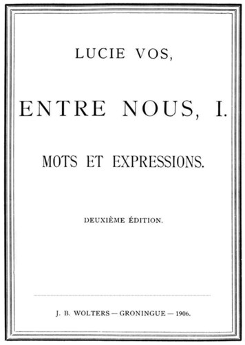 Mots et expressions