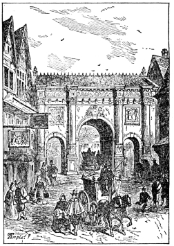 OLD TEMPLE BAR  Demolished in 1666