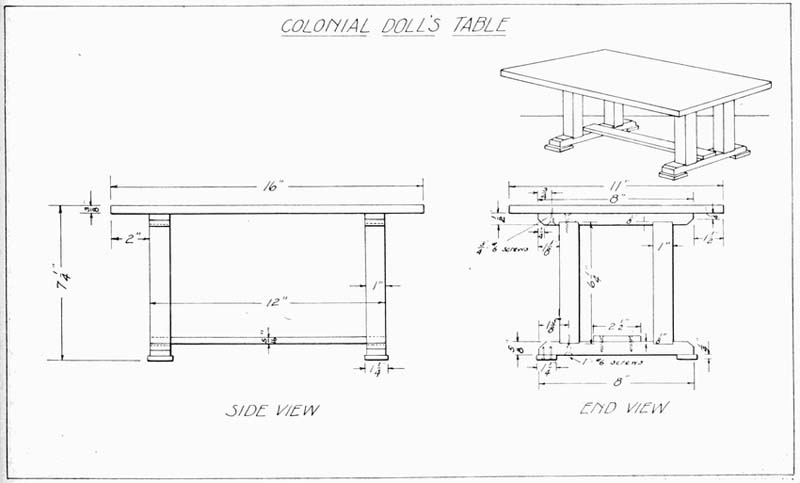 Colonial Table