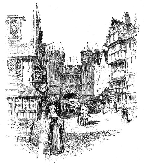 SURREY END OF LONDON BRIDGE, FROM HIGH STREET, SOUTHWARK