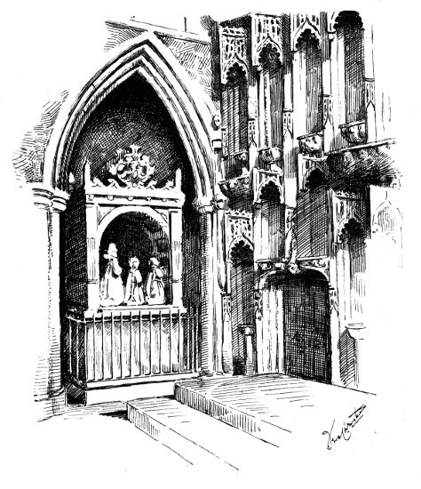 A CORNER IN ST. SAVIOUR'S, SOUTHWARK