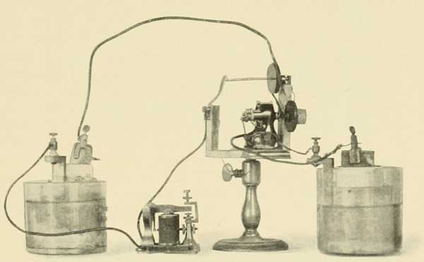 Arrangement of batteries