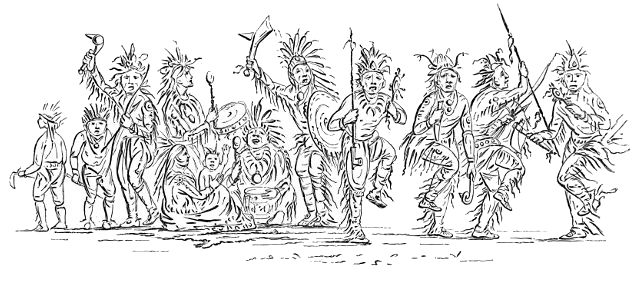 Plate 20: War-dance