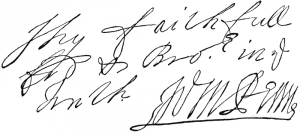 AUTOGRAPH OF WILLIAM PENN.