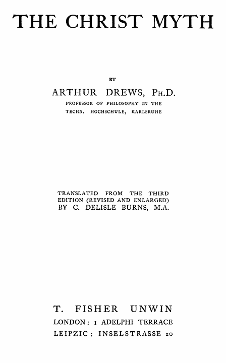 Original Title Page.