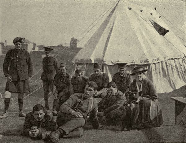 THE MARQUEE DEVOTED TO THE STORAGE OF TABLES, ETC.