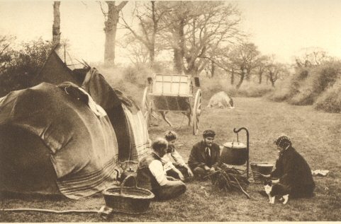 The Camp in the Lane.  Photo: Fred Shaw