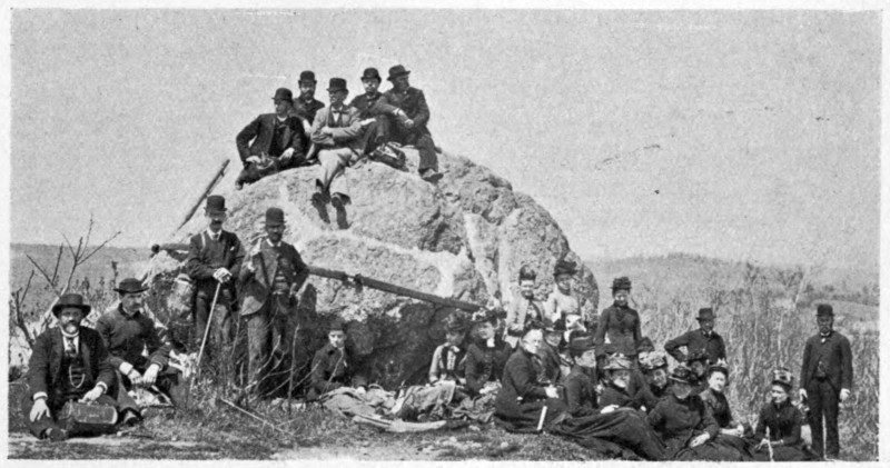 Teachers' School of Science. Field Class in Geology. Prof. George H. Barton, Instructor.