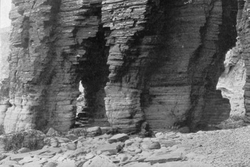 CATHEDRAL CLIFFS AT MENAWN, ACHILL ISLAND (1000 feet high)