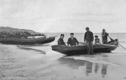 "WE TAKE TO THE WATER IN A CURRAGH." ARAN ISLANDS