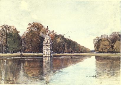 THE DIANA FOUNTAIN, BUSHEY PARK