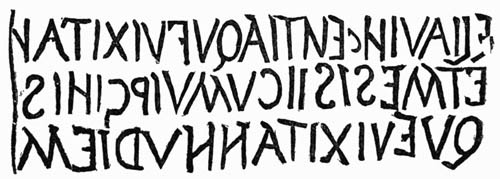 Illustration: Fig. 126.—Reversed Inscription.