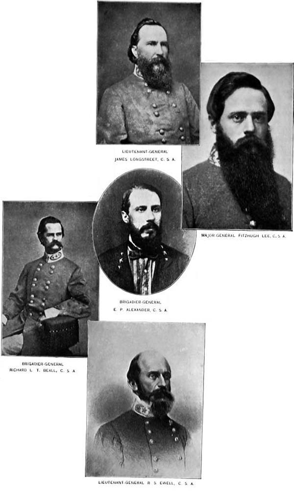 JAMES LONGSTREET, FITZHUGH LEE,    E. P. ALEXANDER, RICHARD L. T. BEALL, AND R. S. EWELL