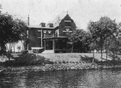 Summer residence of Hon. J.A. Ouimet, St. Anne de Bellevue