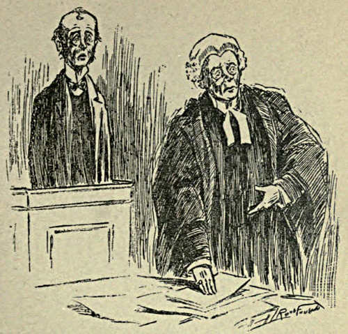 Courtroom scene