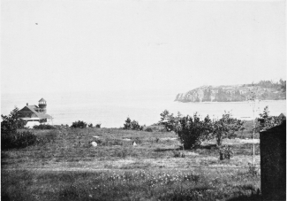 WHITE HEAD, CUSHING ISLAND, PORTLAND, MAINE.  AS SEEN FROM PEAK’S ISLAND.