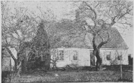 Copyright by A. S. Burbank.  THE DOTEN HOUSE, 1660.  THE OLDEST HOUSE IN PLYMOUTH.