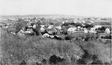 BIRD’S-EYE VIEW OF FALMOUTH.