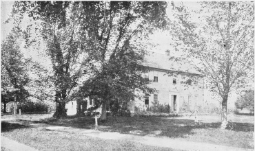 PARSON WILLIAMS’S HOUSE, BUILT BY THE TOWN, 1707—STANDING 1898.