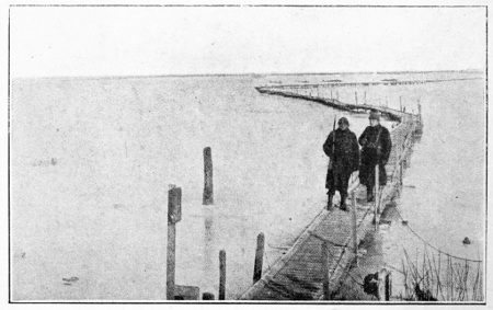 A FOOTBRIDGE ACROSS THE FLOODS