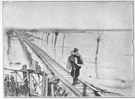 A FOOTBRIDGE THROUGH THE FLOODS