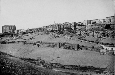 Image not available: Photo by J. Laurent, Madrid.  A GENERAL VIEW OF RONDA.