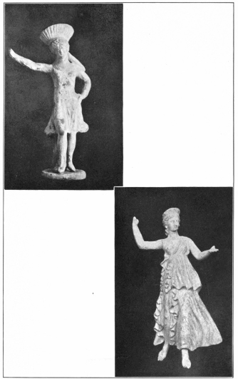 Image not available: Courtesy of The Metropolitan Museum of Art, New York  Tanagra Figures  To face page 4