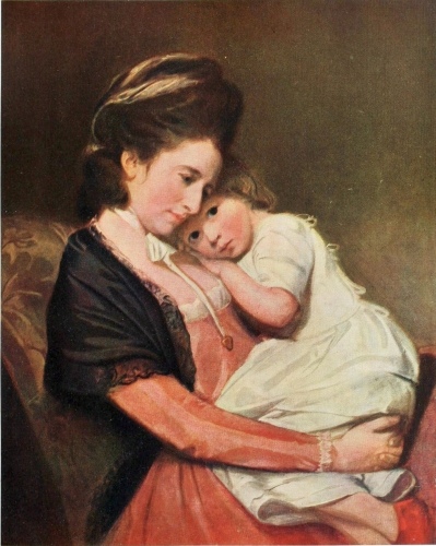 PORTRAIT OF A LADY AND CHILD  (1782) National Gallery