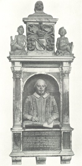 Shakespeare’s Monument at Stratford-on-Avon (1616–1623?)