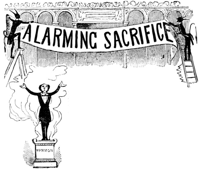 ALARMING SACRIFICE