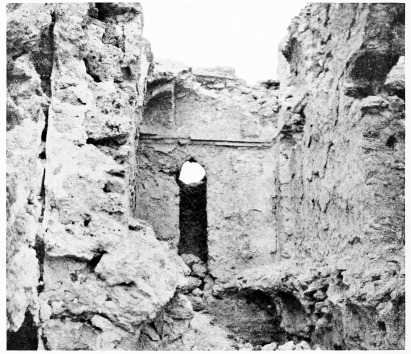 Fig. 74.—BARDAWÎ, EAST END OF VAULTED HALL.