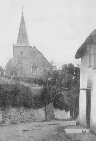 Image unavailable: ASHFORD CHURCH, NEAR BARNSTAPLE.