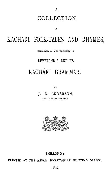 Original Title Page.