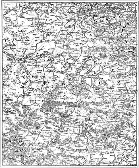 map of north-eastern France