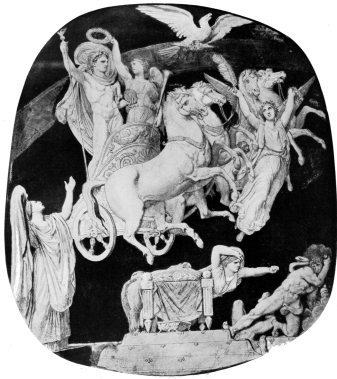 Image unvavailable: Ingres. Apotheosis of Napoleon      Le Vicomte d’Arcy  Plate XX.