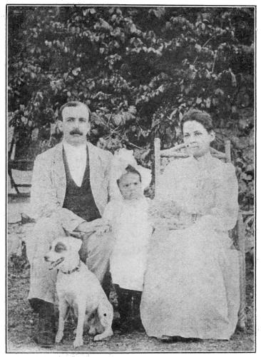 Image unavailable: Rev. E. M. GORDON  His wife, Anna M. D. Gordon, Missionaries at Mungeli, India, and daughter