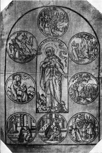 4. Bild Christinas aus der Cölner Kartause (vor 1639)