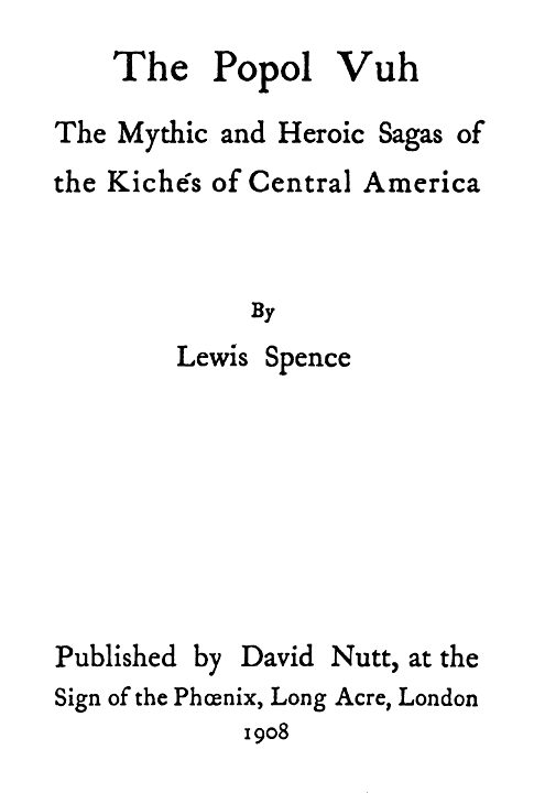 Original Title Page.